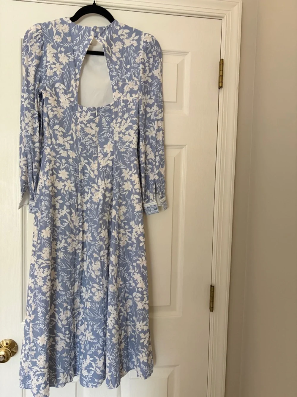 Antonio Melani x Born On Fifth floral long-sleeve midi dres - Picture 7 of 8